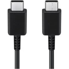 Samsung (EP-DN980) Usb-C To Usb-C (3A) 25W Hızlı Şarj ve Data Kablosu 1 Metre Siyah