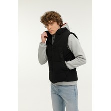 Lumberjack M-CT660 Udo Vest 2pr Siyah Erkek Yelek