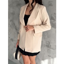 Noa Noa Cep Kapak Detaylı Basic Blazer Kadın Ceket