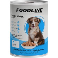 Foodline Kuzu Etli Yavru Köpek Konservesi 400 gr