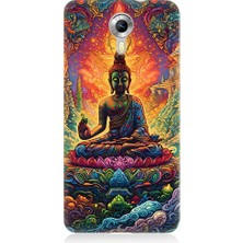 Teknomeg General Mobile Discovery 4g Uyumlu Budist Buda Heykel Desenli Silikon Kılıf