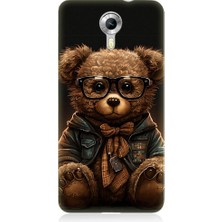 Teknomeg General Mobile Discovery 4g Uyumlu Sevimli Zeki Ayıcık Desenli Silikon Kılıf