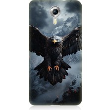 Teknomeg General Mobile Discovery 4g Uyumlu Uçan Savaşçı Kartal Desenli Silikon Kılıf
