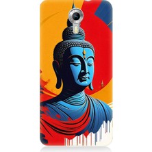 Teknomeg General Mobile Discovery 4g Uyumlu Budha Heykeli Desenli Silikon Kılıf