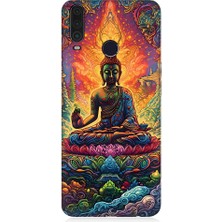 Teknomeg General Mobile GM10 Uyumlu Budist Buda Heykel Desenli Silikon Kılıf