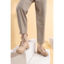 Getcho United Kadın Kalın Tabanlı Nut Bot