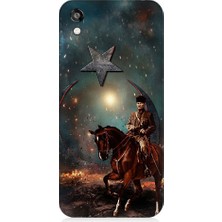 Teknomeg Huawei Honor 8s Uyumlu Mustafa Kemal Atatürk ve Mücadele Yılları Desenli Silikon Kılıf