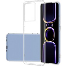 Caseart Xiaomi Redmi Note 13 Pro 4g Kapak 1mm Süper Silikon Şeffaf Kılıf