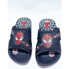 Ayz Spiderman Örümcek Adam Erkek Çocuk Kaydırmaz Tabanlı Ev Anaokulu Deniz Yumuşak Terlik