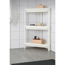 Carpe Kitchen Üçgen 3 Katlı Vesken Köşelik Rafi Ünitesi