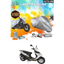 Autolion Rmg Moto Gusto Rapid 50 Uyumlu Ultra Koruyucu  Motor Branda