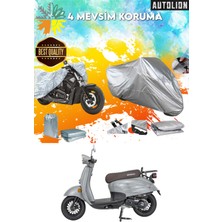 Autolion Mondial 50 Tourısmo Uyumlu Ultra Koruyucu  Motor Branda