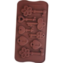 Depposite Silikon Çikolata Kalıbı Anahtarlar