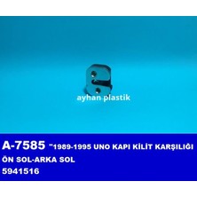 Ayhan Kapı Kilit Karşılığı Ön Sol-Arka Sol Uno 1989-1995 5941516