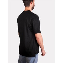 Çapıt Unisex %100 Pamuk Oversize Sıfır Yaka Kısa Kollu T-Shirt