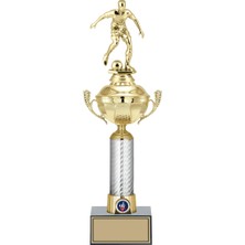 Odak Kupa - Figürlü Kupalar - Futbol Figürlü Kupalar FG-058 B - 41 cm