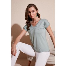 Lela V Yaka Bluz Kadın Bluz 5862000