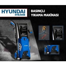 Hyundaı HYB100B 140 Bar Basınçlı Yıkama Makinası 1800W