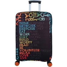 Bagacar Relax Orta Boy Valiz Için Valiz Kılıfı