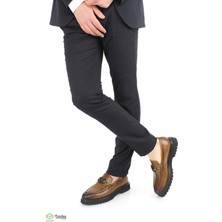 Marcomen Erkek Hakiki Deri Kalın Eva Taban Klasık Loafer Ayakkabı MR24/LF19578