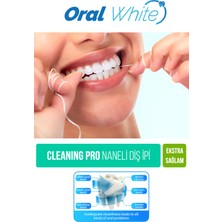 Oral White Cleaning Pro Diş İpi Naneli 50 Metre