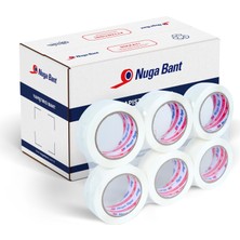 Nuga 45 mm x 100 mt Beyaz Koli Bandı 2520 Adet