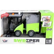 Nessiworld 1:16 Sweeper Sesli ve Işıklı Temizlik Aracı A1112-2