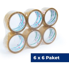 Nuga 45 mm x 40 mt Solvent Akrilik Koli Bandı 36 Adet