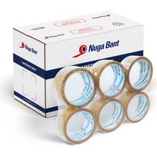 Nuga 45 mm x 40 mt Solvent Akrilik Koli Bandı 36 Adet