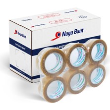 Nuga 45 mm x 100 mt Solvent Akrilik Koli Bandı 24 Adet