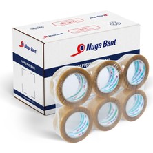 Nuga 45 mm x 100 mt Solvent Akrilik Koli Bandı 84 Adet