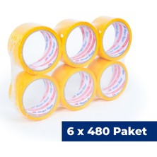 Nuga 45 mm x 40 mt Sarı Koli Bandı 2880 Adet