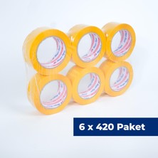 Nuga 45 mm x 100 mt Sarı Koli Bandı 2520 Adet