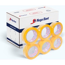 Nuga 45 mm x 100 mt Sarı Koli Bandı 2520 Adet