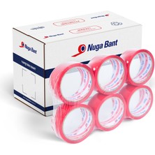 Nuga 45 mm x 40 mt Kırmızı Koli Bandı 36 Adet