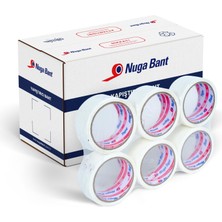 Nuga 45 mm x 40 mt Beyaz Koli Bandı 2880 Adet