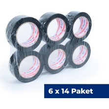 Nuga 45 mm x 100 mt Siyah Koli Bandı 84 Adet