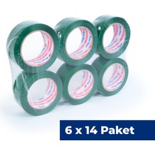 Nuga 45 mm x 100 mt Yeşil Koli Bandı 84 Adet