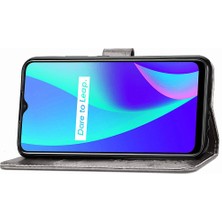 My Boutique1 Realme C15 Zarif Iş Dört Yapraklı Yonca Flip Için Kısa Telefon Kılıfı (Yurt Dışından)