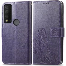 My Boutique1 Tcl 30 Xe 5g Dört Yapraklı Yonca Zarif Iş Kısa Kayış Flip Için Telefon Kılıfı (Yurt Dışından)