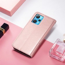 My Boutique1 Realme 9 Pro Için Kısa Kayış Deri Dört Yapraklı Yonca Telefon Kılıfı (Yurt Dışından)