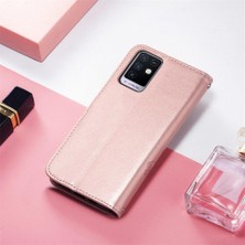 My Boutique1 Infinix Not 10 Için Zarif Iş Dört Yaprak Flip Telefon Kılıfı (Yurt Dışından)