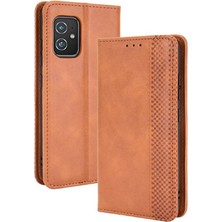 My Boutique1 Asus Zenfone 8 Için Pu Deri Manyetik Kapatma Cüzdan Telefon Kılıfı (Yurt Dışından)