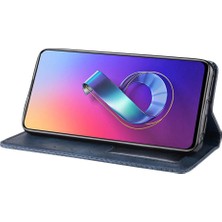 My Boutique1 Asus Zenfone 6 Için Pu Deri Manyetik Kapatma Cüzdan Telefon Kılıfı (Yurt Dışından)