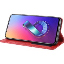 My Boutique1 Asus Zenfone 6 Için Pu Deri Manyetik Kapatma Cüzdan Telefon Kılıfı (Yurt Dışından)