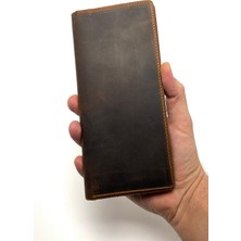 Peanelife Unisex Deri Portföy Cüzdan