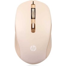 HP S1000C 2.4ghz Kablosuz Şarj Edilebilir Sessiz Mouse Rose Gold (Ramwhite Türkiye Garantili)