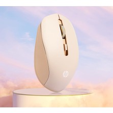 HP S1000C 2.4ghz Kablosuz Şarj Edilebilir Sessiz Mouse Rose Gold (Ramwhite Türkiye Garantili)