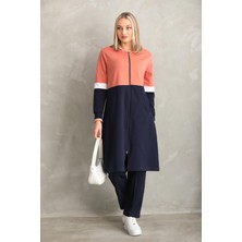 Westbound Kadın Tesettür Eşofman Takımı Uzun Günlük Spor Takım Somon