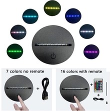 Shatıan LED Lamba 3D Gece Lambası Anime Severler Hediye Işık LED Gece Lambaları Çocuklar Için Yatak Odası Dekorasyon Çocuk Doğum Günü Hediyesi Noel Hediyesi (Yurt Dışından)